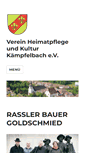 Mobile Screenshot of heimatverein-kaempfelbach.de